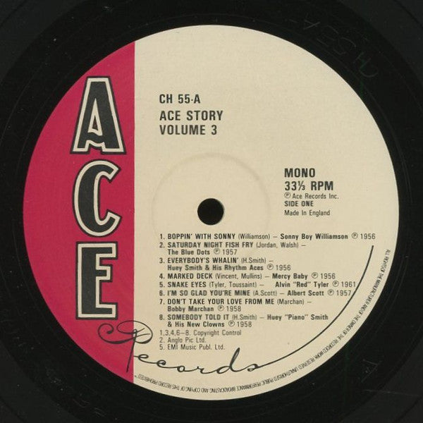 Various Artists - Ace Story (Volume Three) Vinyl LP (Used)