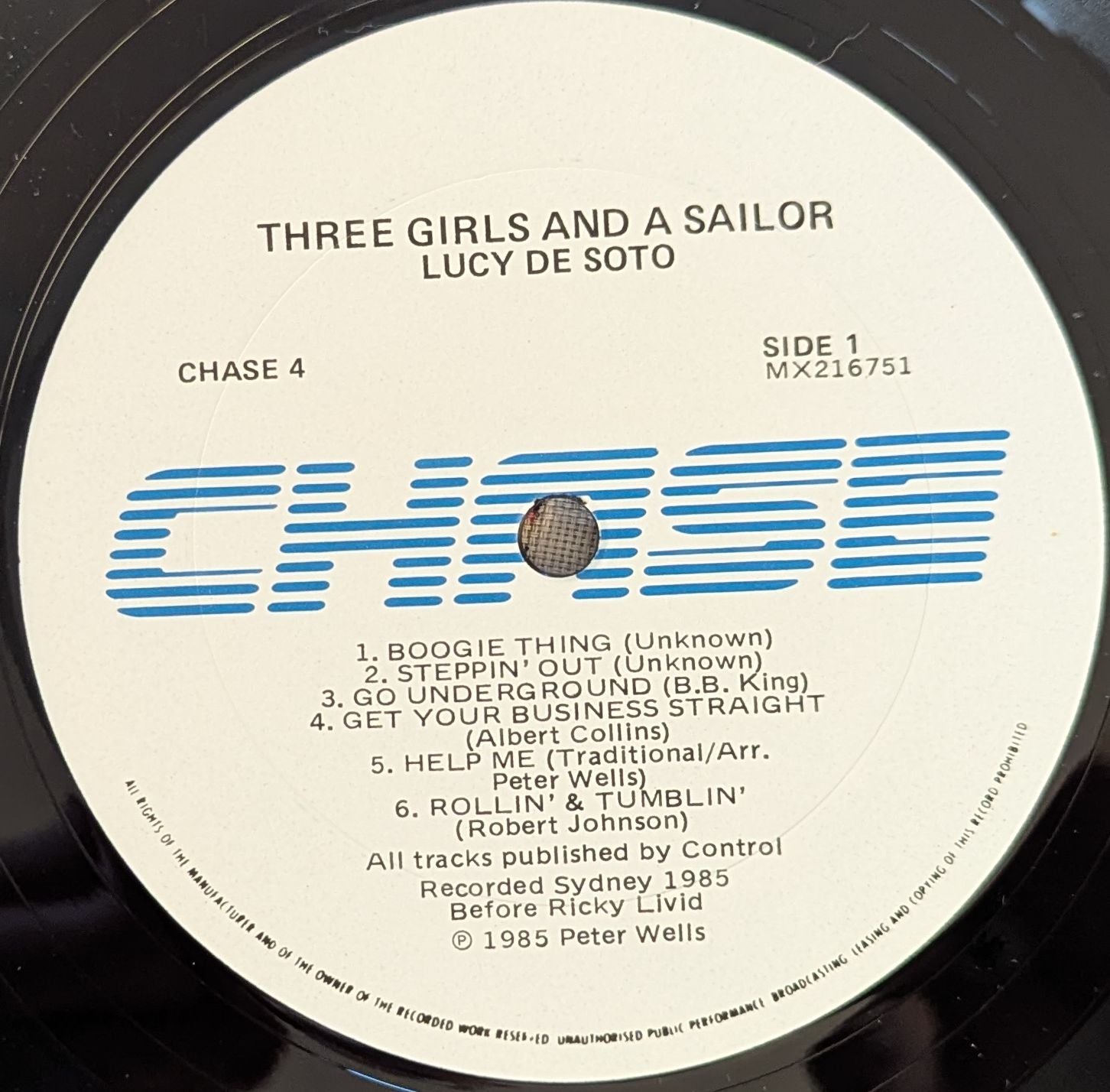 Lucy De Soto - Three Girls And A Sailor Vinyl LP (Used)