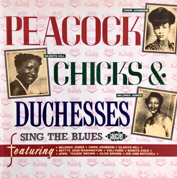 Various Artists - Peacock Chicks & Duchesses Sing The Blues Vinyl LP (Used)