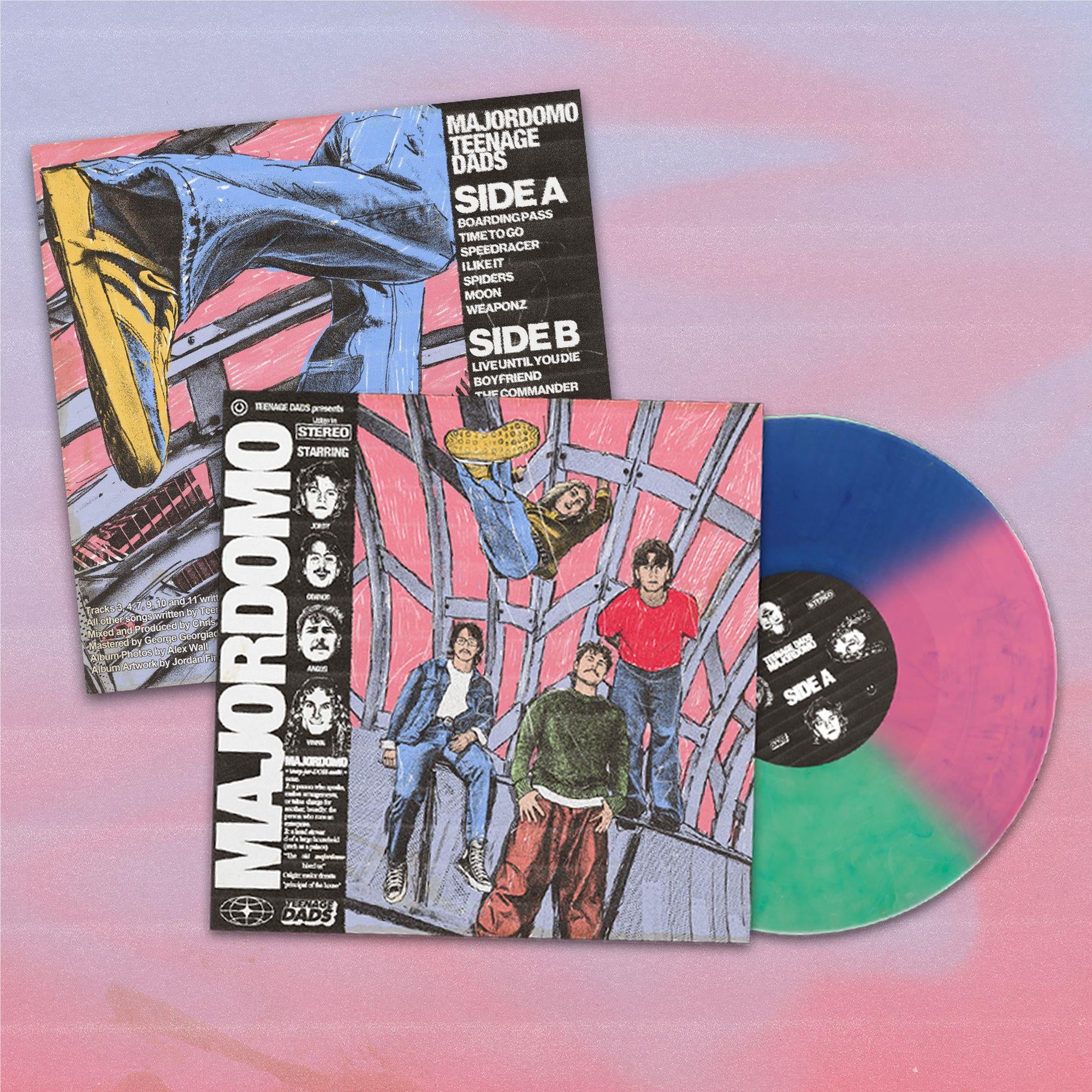 Teenage Dads - MAJORDOMO Coloured Vinyl LP