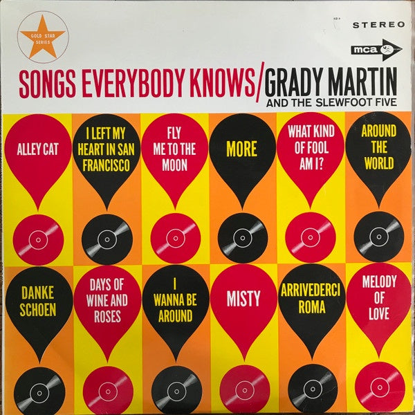 Grady Martin & The Slew Foot Five - Songs Everybody Knows Vinyl LP (Used)