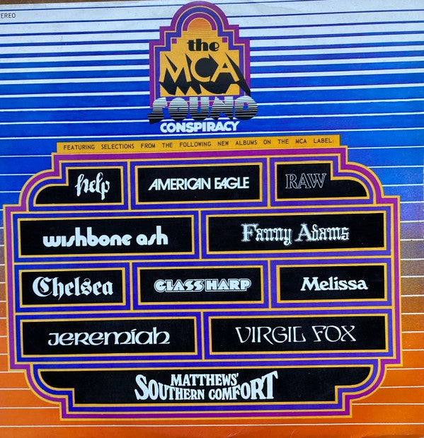 Various Artists - The MCA Sound Conspiracy Vinyl LP (Used)