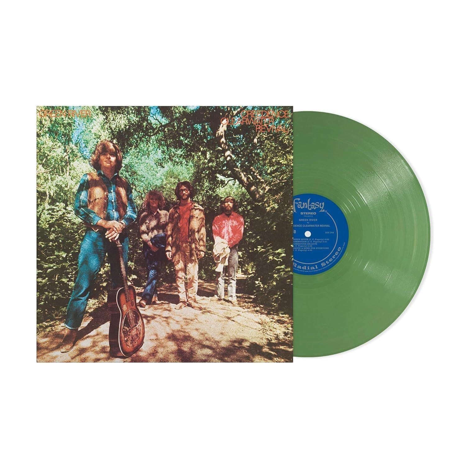 Creedence Clearwater Revival - Green River Olive Green Coloured Vinyl LP