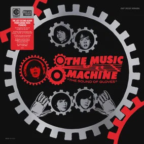 Music Machine - The Sound Of Gloves RSDBF2026 Ultra Clear/Ruby Coloured Vinyl 2LP