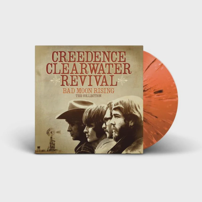 Creedence Clearwater Revival - Bad Moon Rising: The Collection Limited Orange/Black Splatter Coloured Vinyl LP