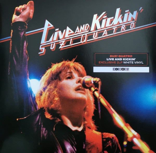 Suzi Quatro - Live And Kickin' RSD2021 White Coloured Vinyl LP