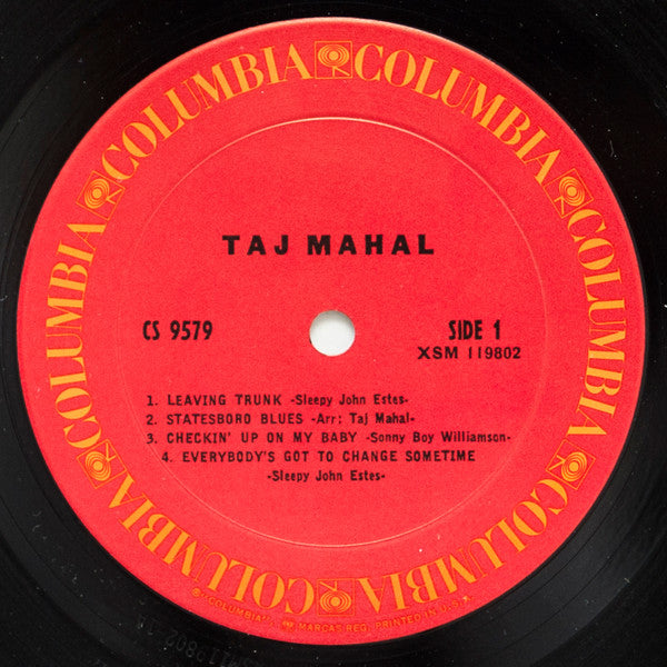 Taj Mahal - Taj Mahal Vinyl LP (Used)