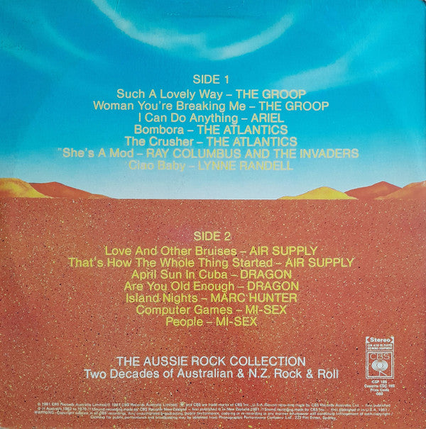 Various Artists - Aussie Rock Collection Vinyl LP (Used)