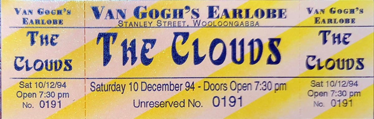 Clouds - 1994 Original Vintage Concert Ticket Seat #191