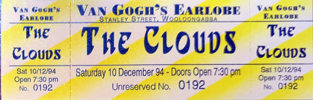 Clouds - 1994 Original Vintage Concert Ticket Seat #192