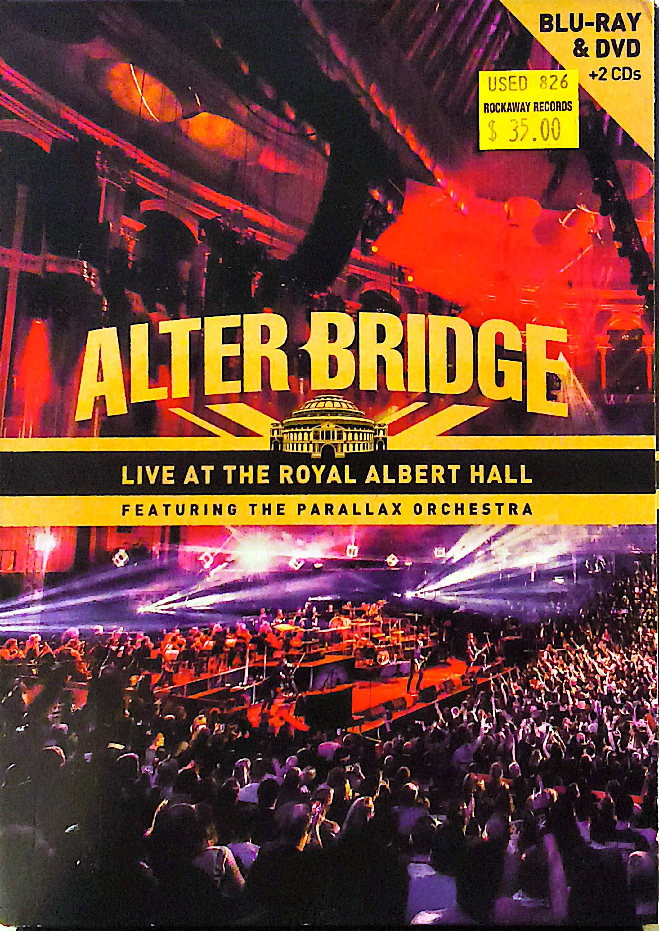 Alter Bridge - Live At The Royal Albert Hall DVD + Blu-Ray + 2CD