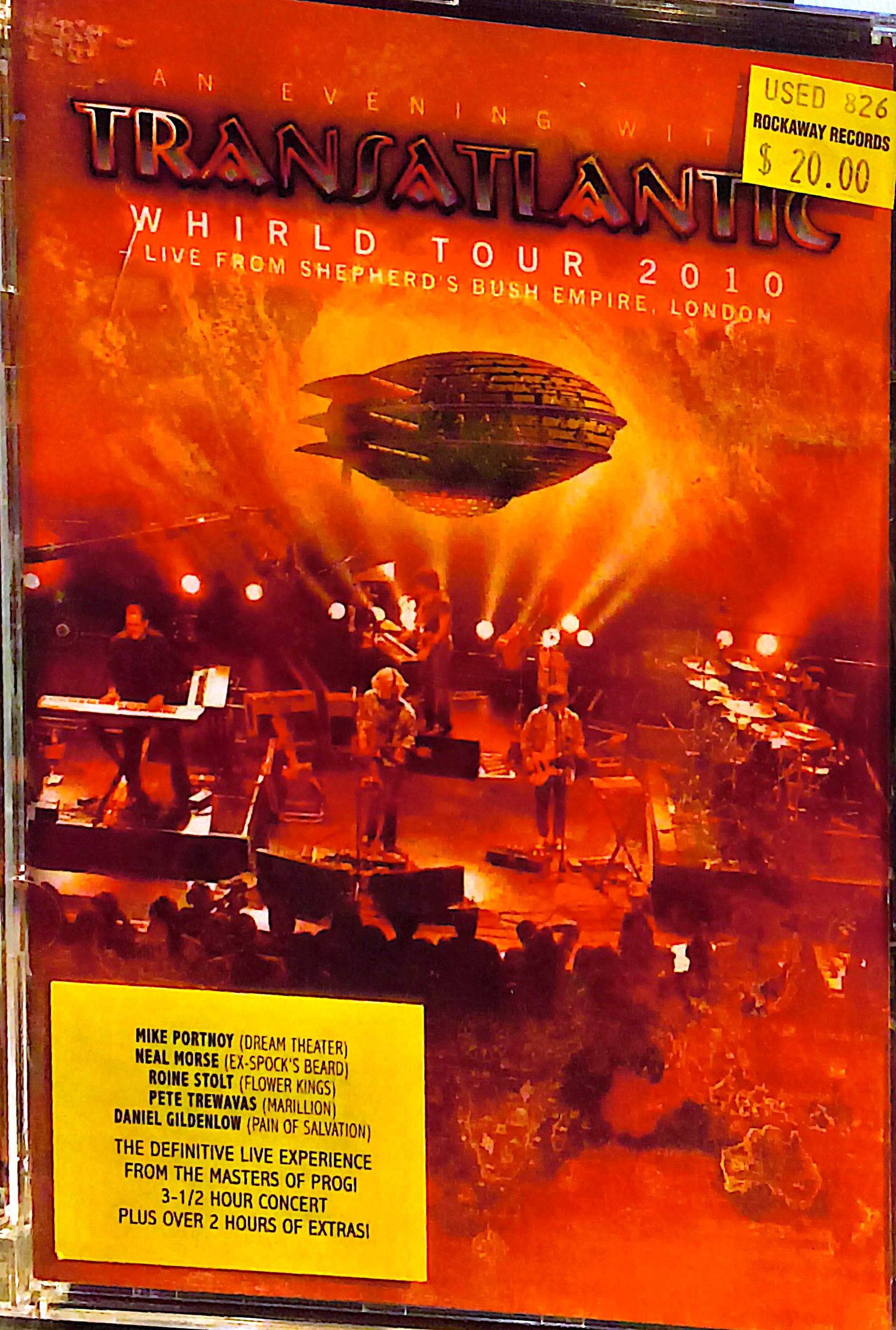 Transatlantic - Whirld Tour 2010 2DVD