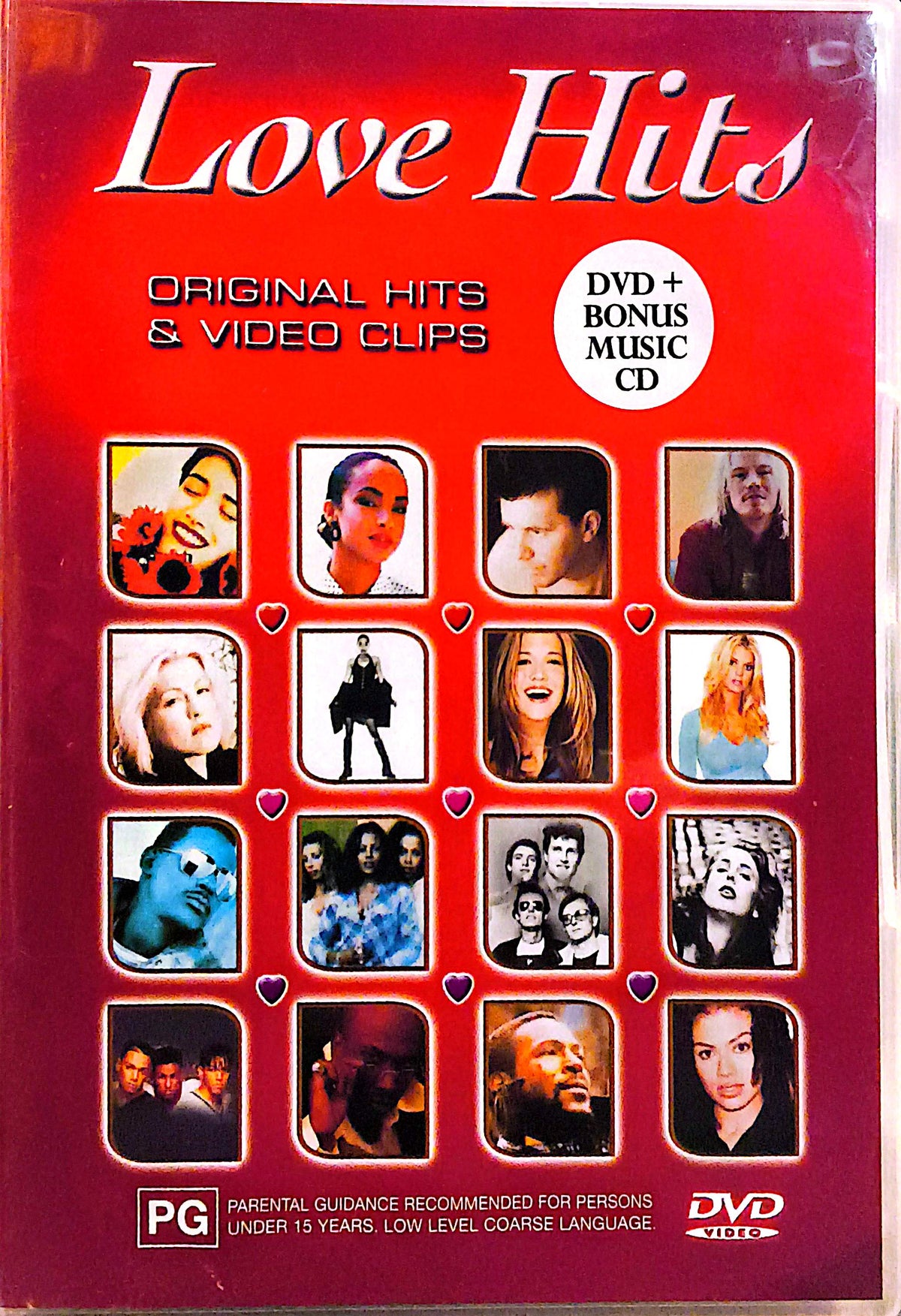Various Artists - Love Hits CD/DVD