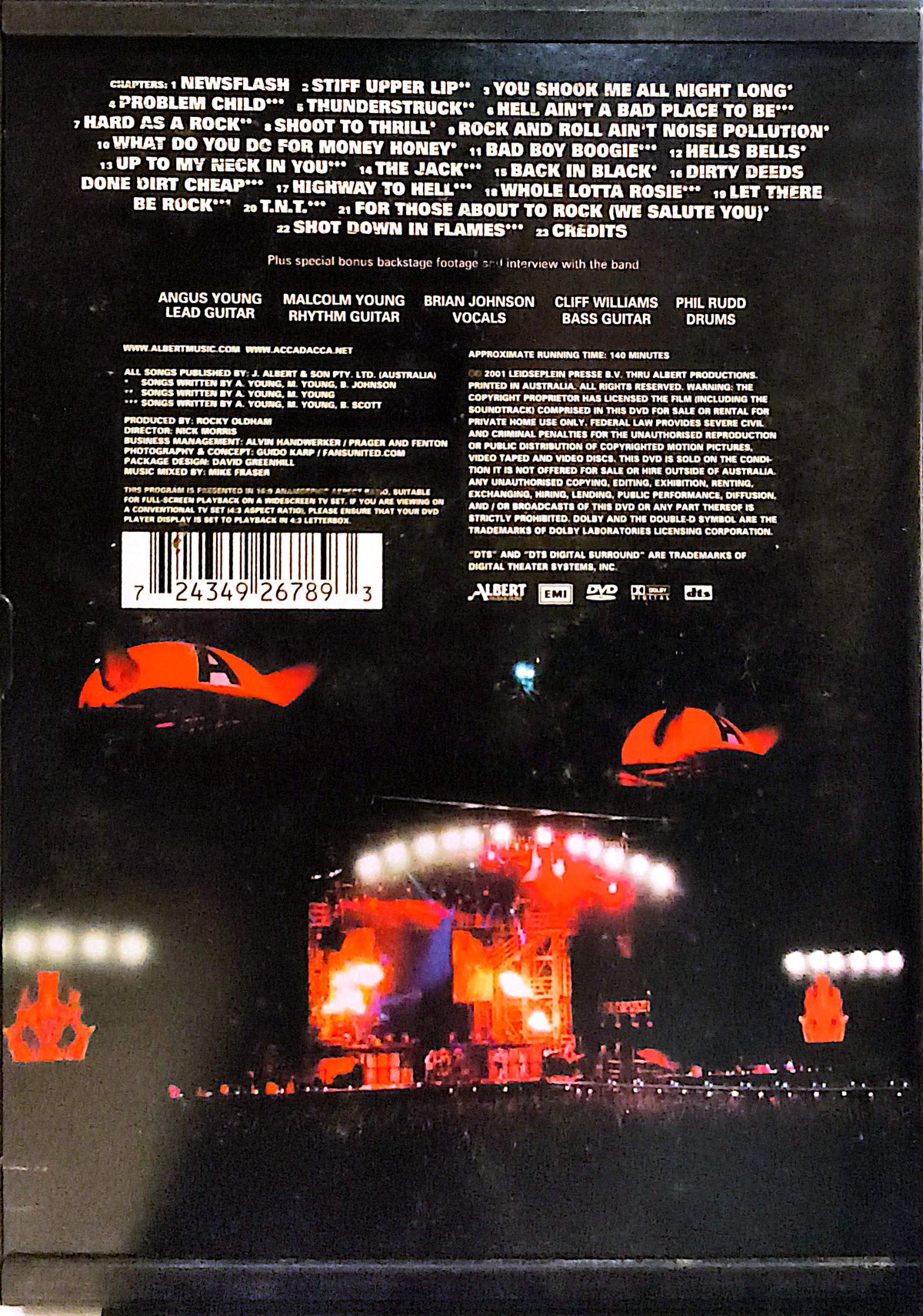 AC/DC - Stiff Upper Lip Live DVD