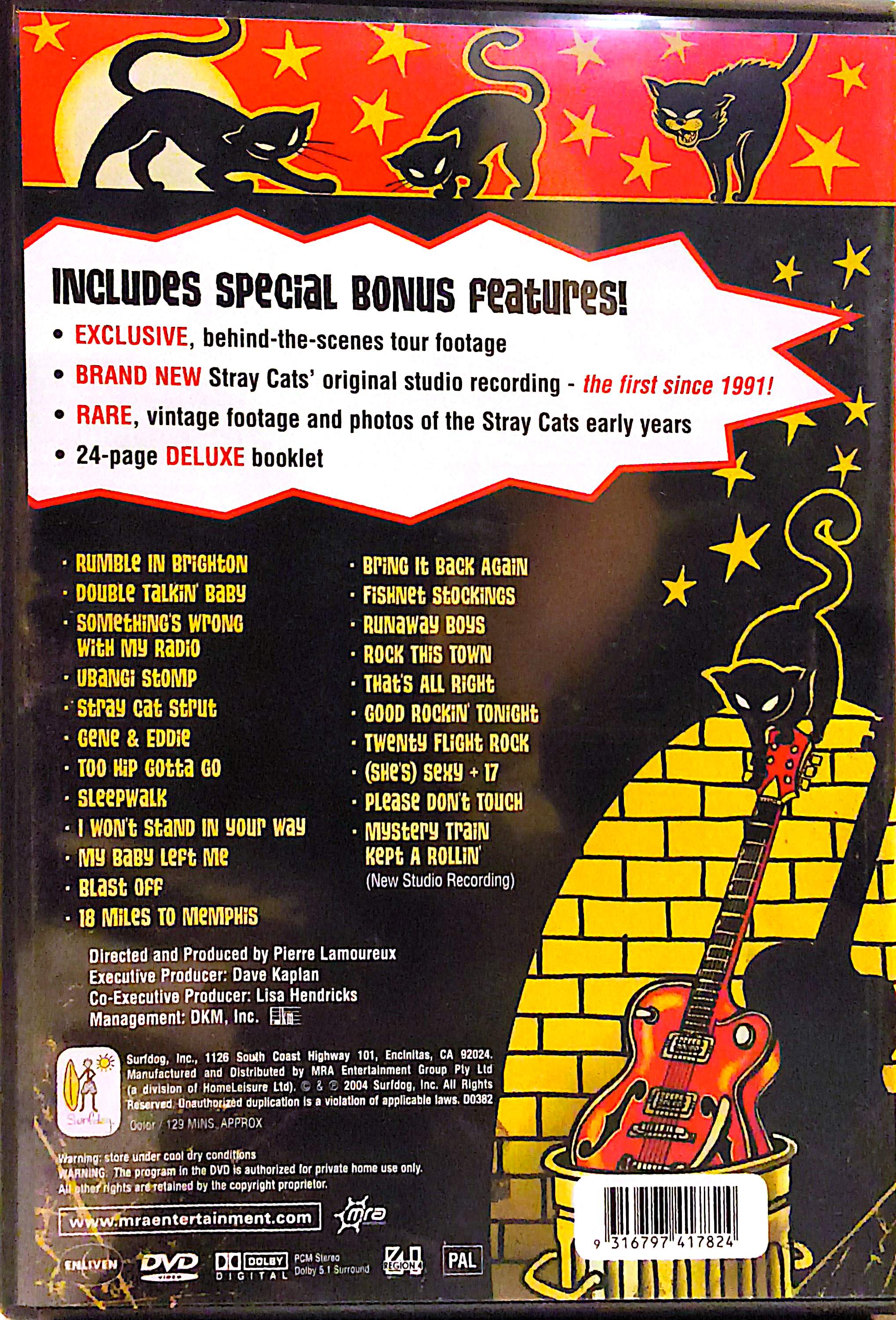 Stray Cats - Rumble In Brixton DVD