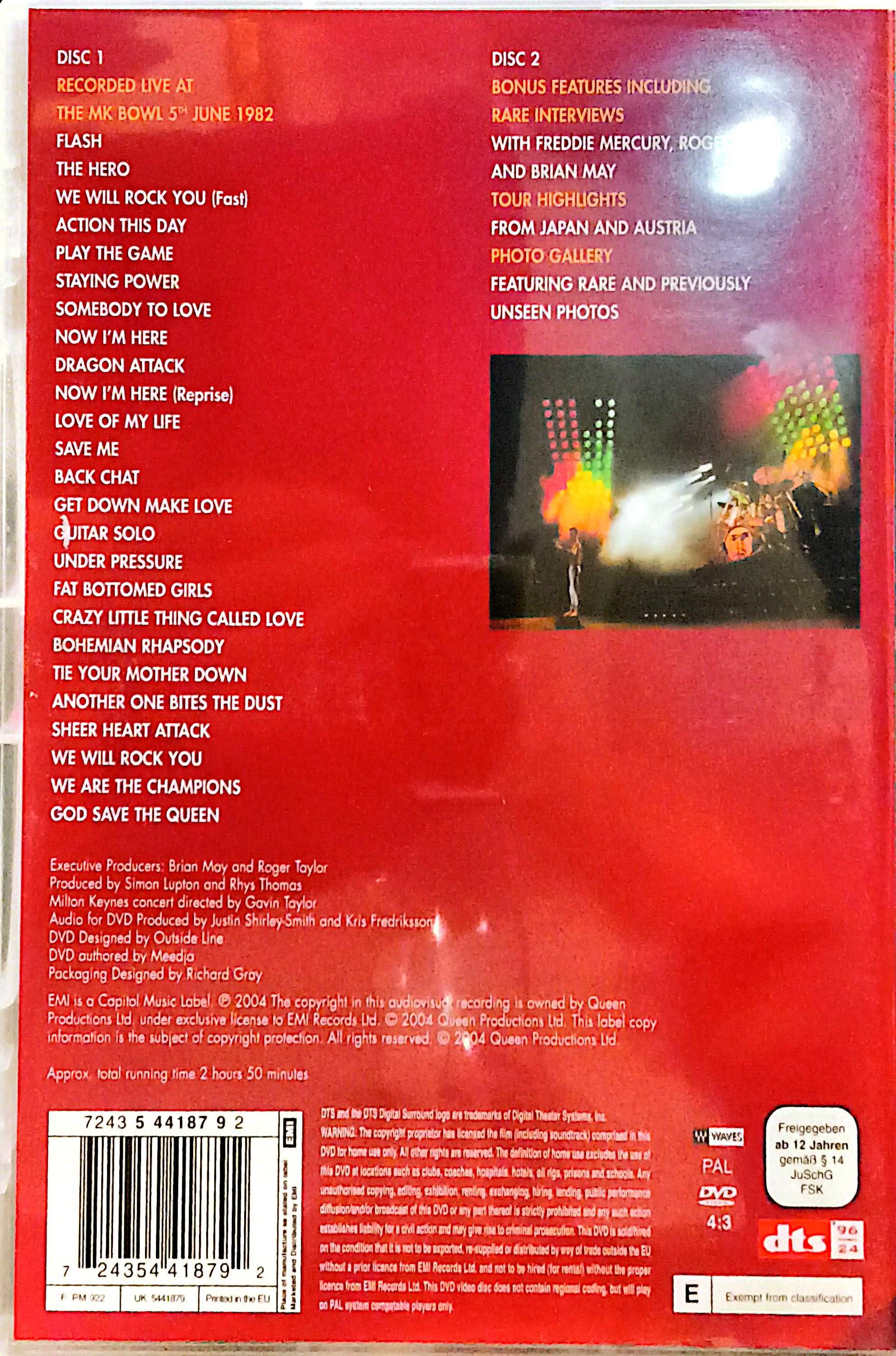 Queen - On Fire - Live at the Bowl 2DVD
