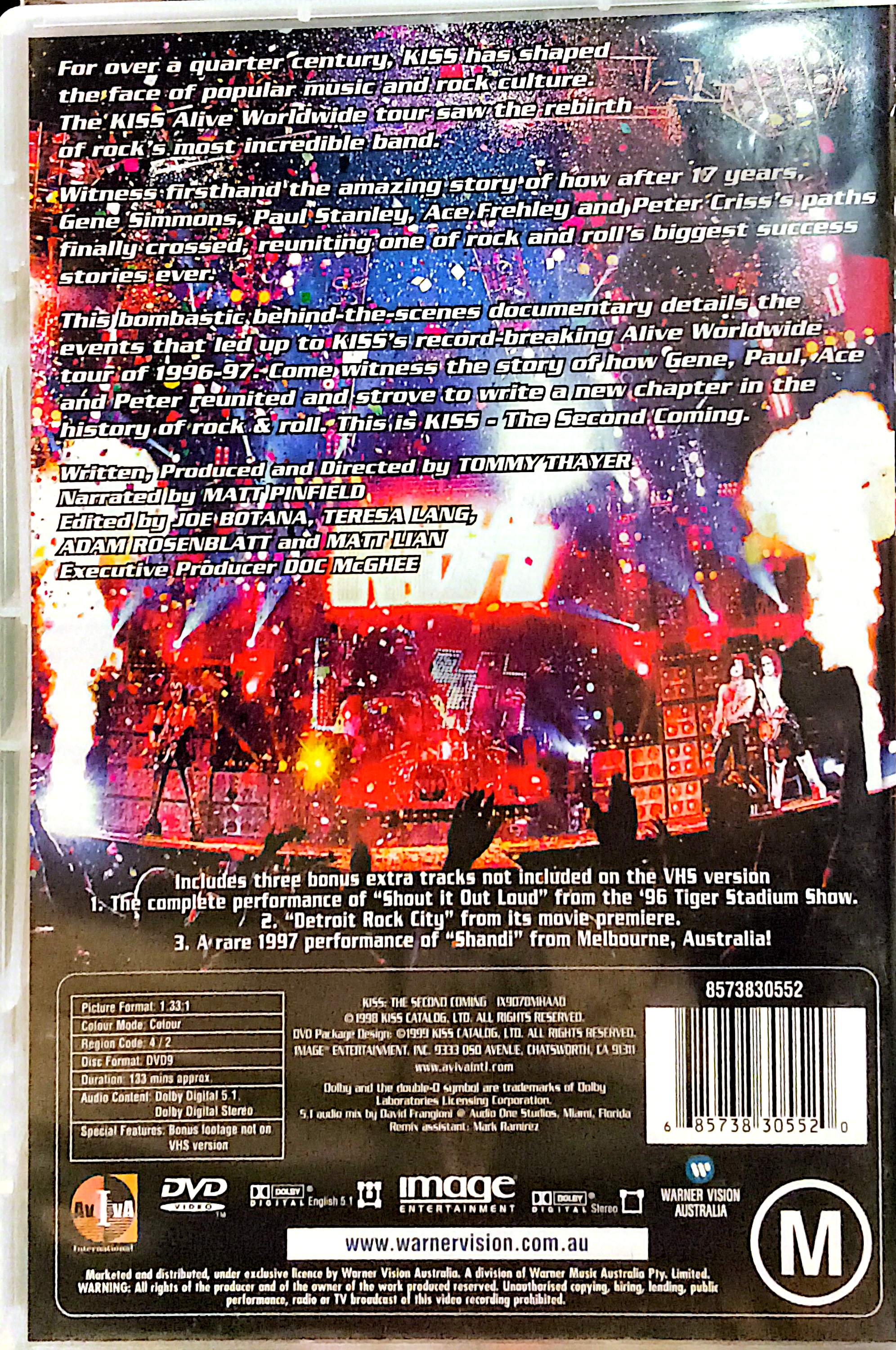 KISS - The Second Coming DVD