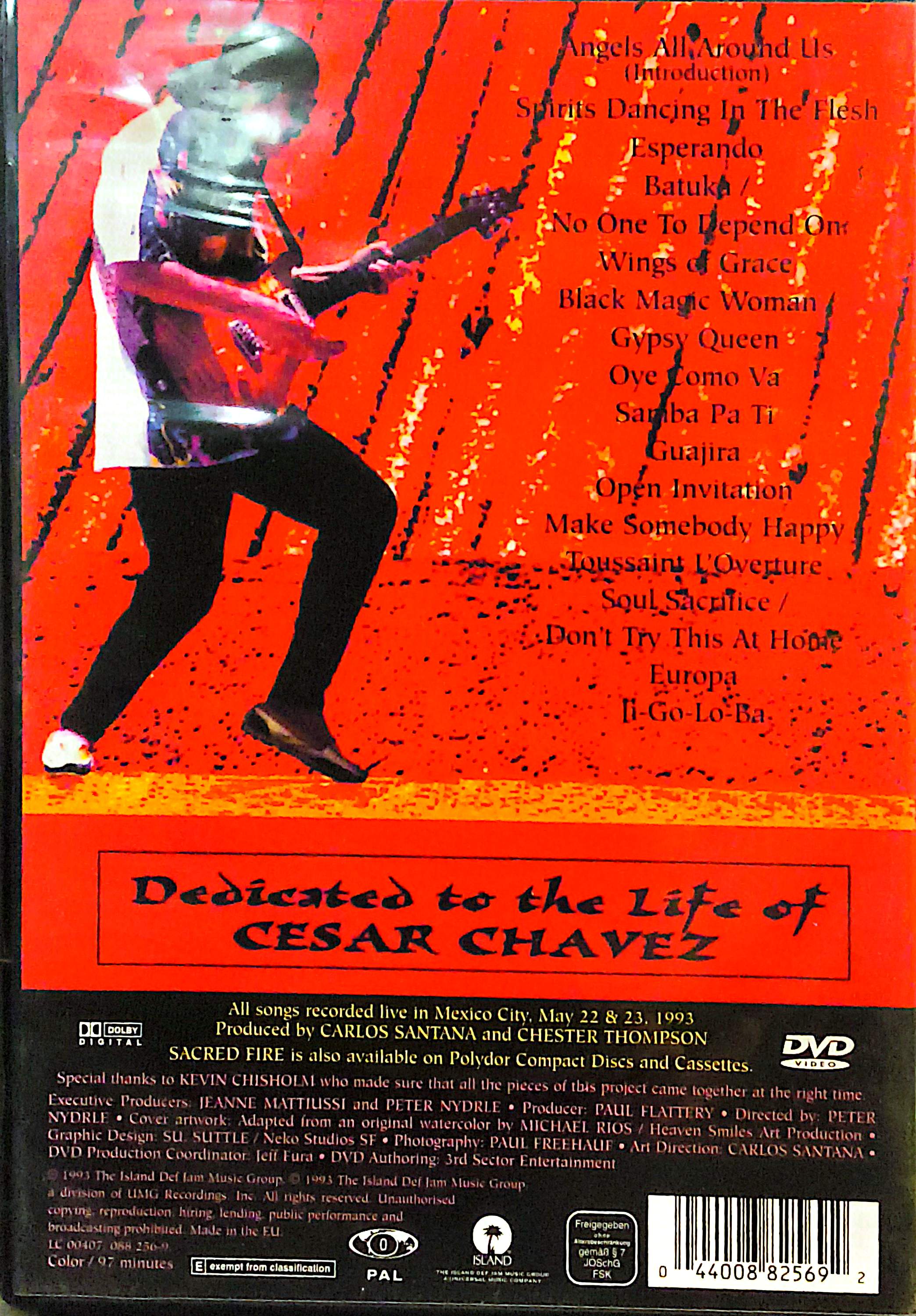 Santana - Sacred Fire DVD