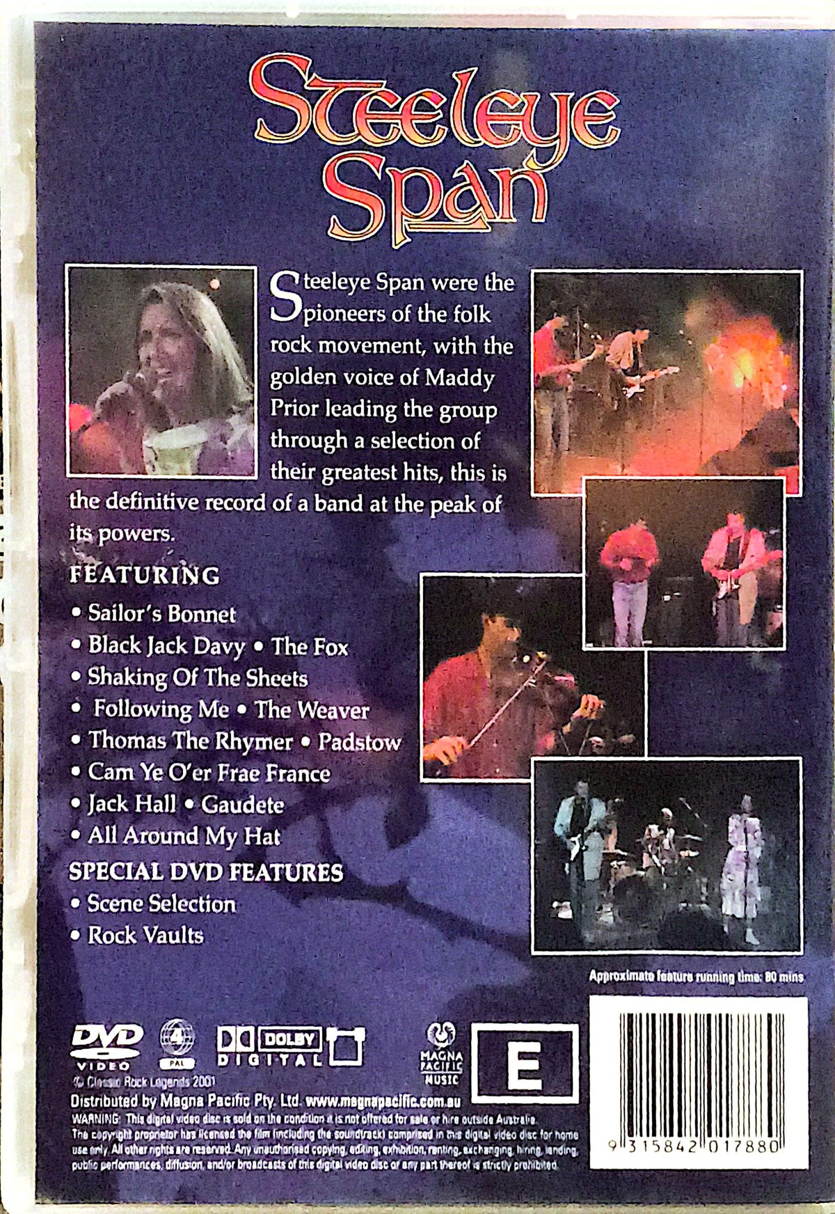 Steeleye Span - Classic Rock Legends DVD