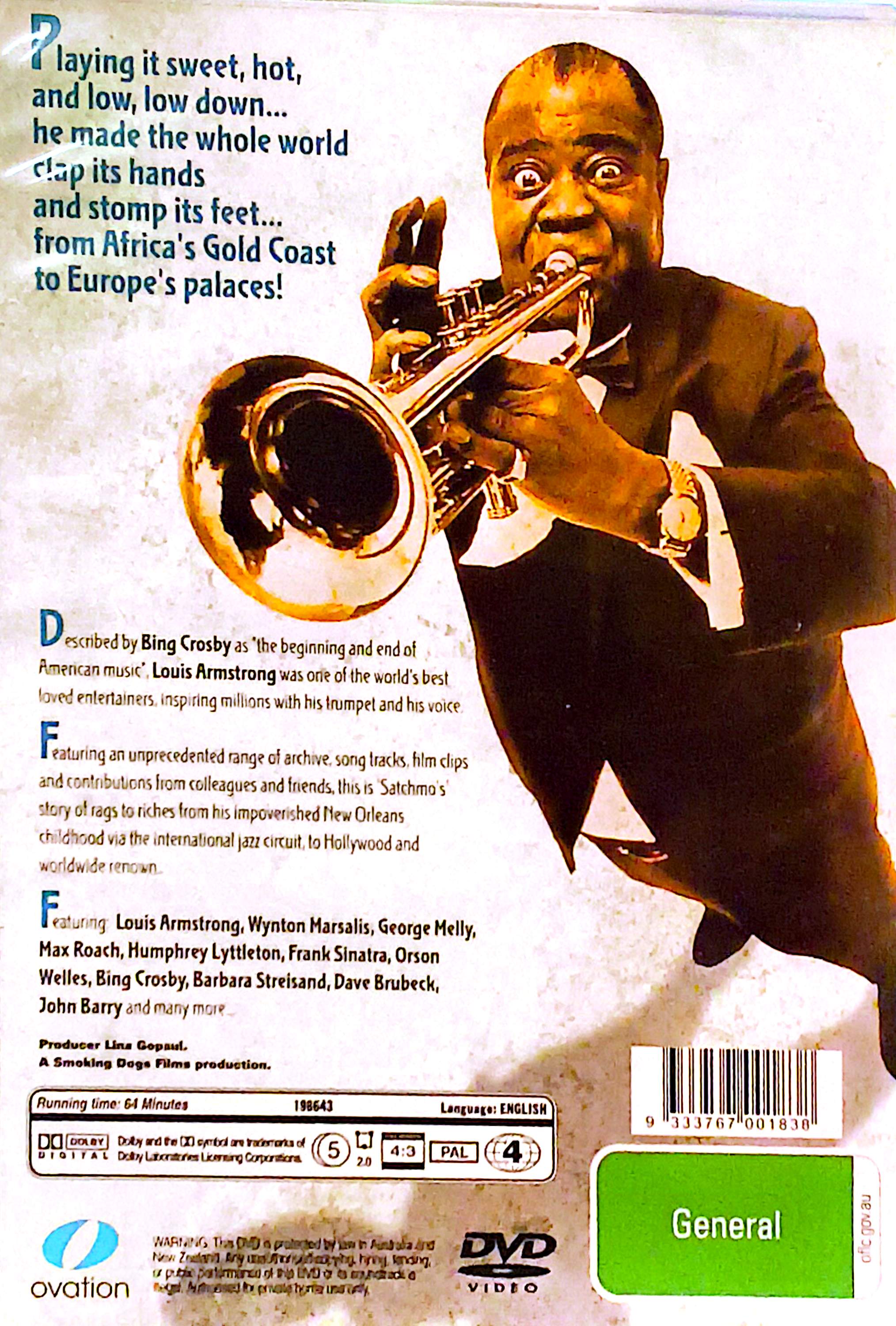 Louis Armstrong - The Wonderful World Of DVD