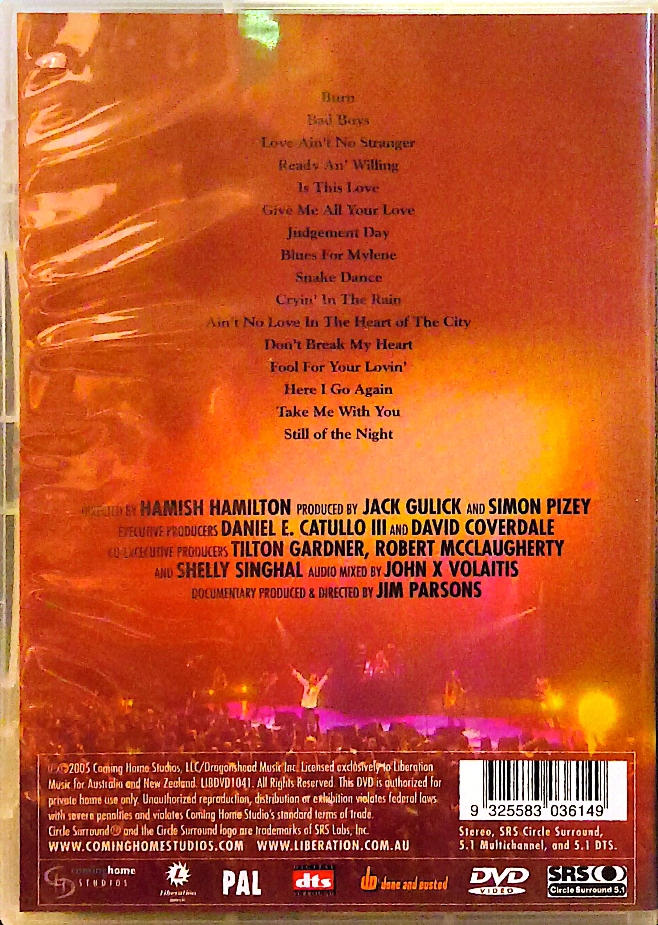 Whitesnake - Live In The Still Of The Night DVD