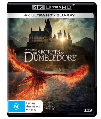 Fantastic Beasts – The Secrets Of Dumbledore Blu-Ray + 4KUHD 2Blu-Ray (Used)