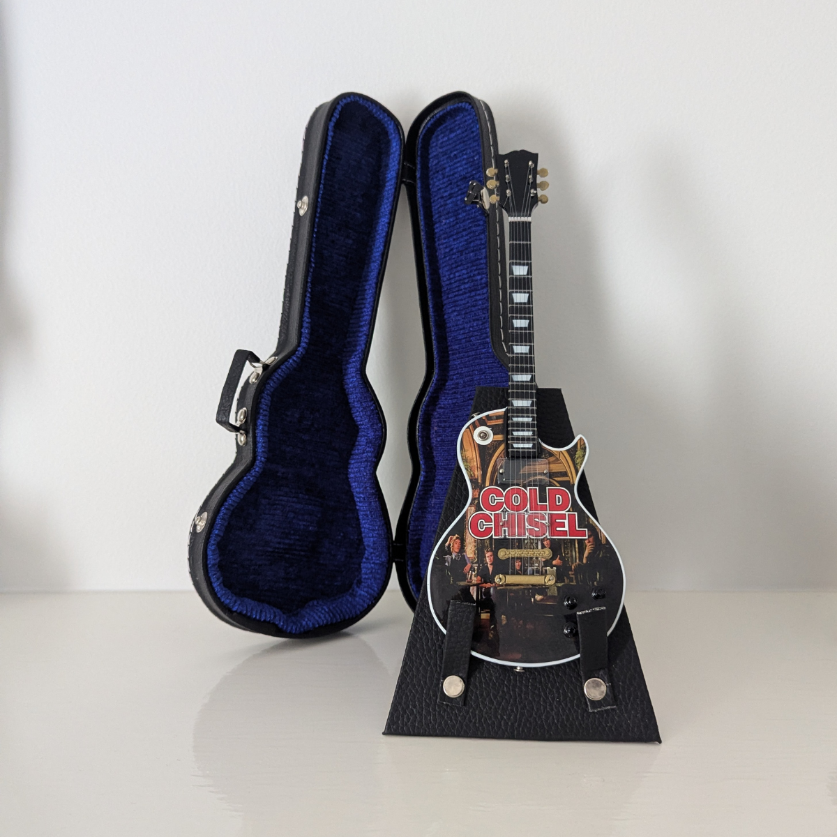 Cold Chisel - Miniature Guitar with Stand & Case