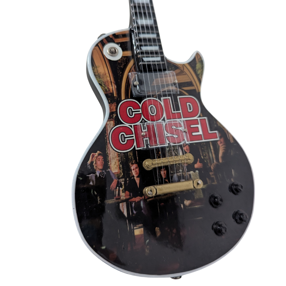 Cold Chisel - Miniature Guitar with Stand & Case