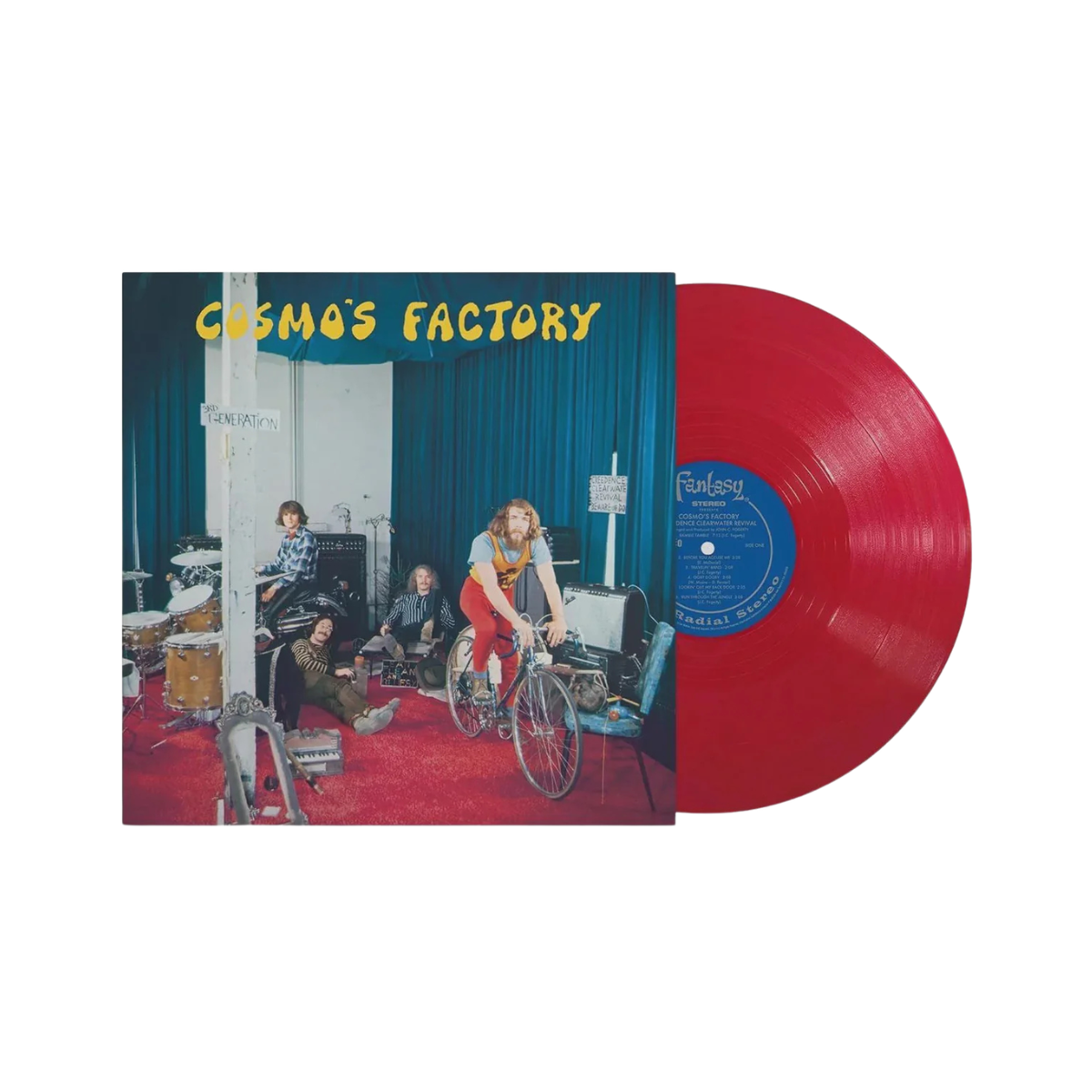 Creedence Clearwater Revival - Cosmo's Factory Red Coloured Vinyl LP
