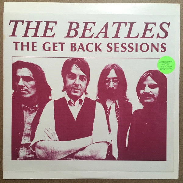 Beatles - The Get Back Sessions Shocking Pink Coloured Vinyl LP (Used)