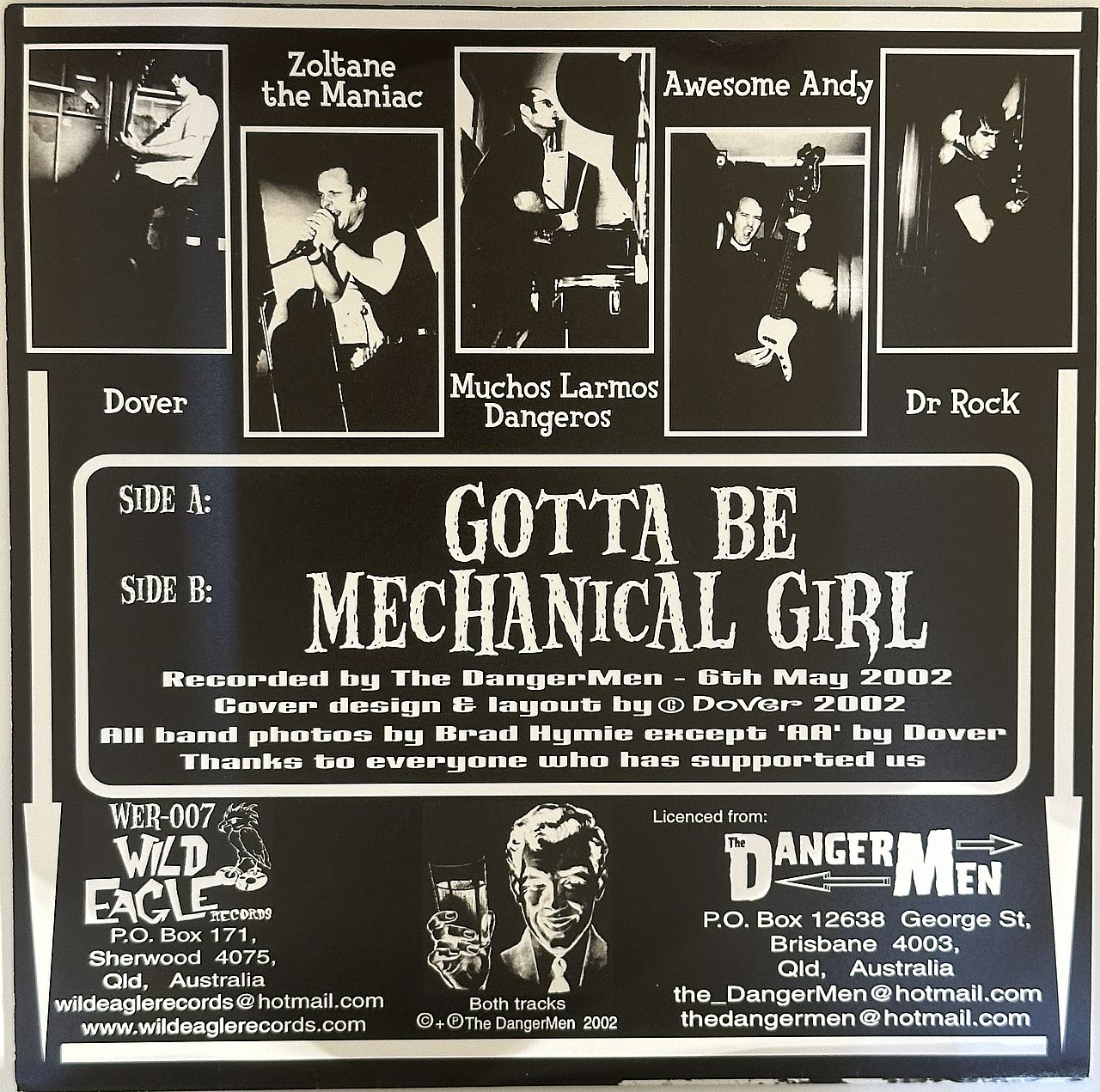 The DangerMen – Gotta Be 7" Vinyl Single (Used)