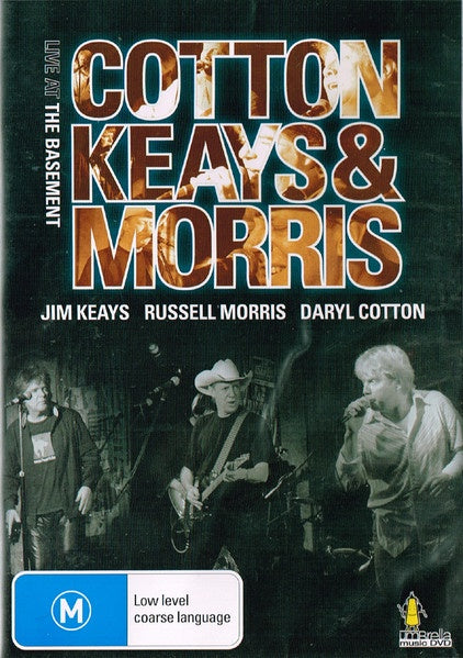 Cotton Keays & Morris – Live At The Basement DVD