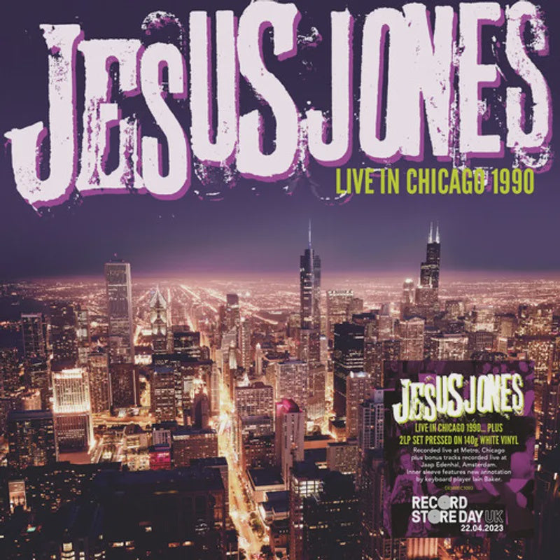 Jesus Jones - Live In Chicago 1990 RSD 2023 Vinyl 2LP