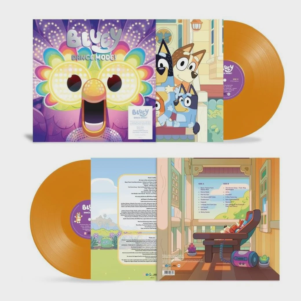 Soundtrack - Bluey: Dance Mode! Orange Coloured Vinyl LP