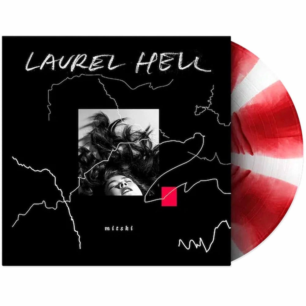 Mitski - Laurel Hell Ruby & White Bloom Coloured Vinyl LP