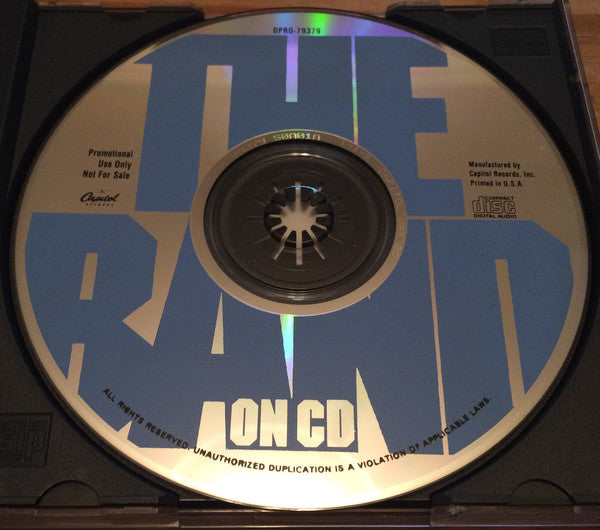 Band - On CD Promo US CD