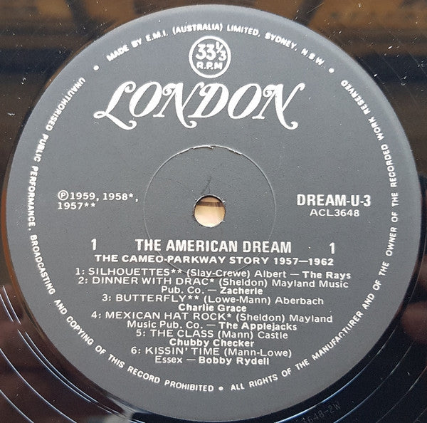Various Artists - The American Dream (The Cameo-Parkway Story 1957-1962) Vinyl 2LP (Used)