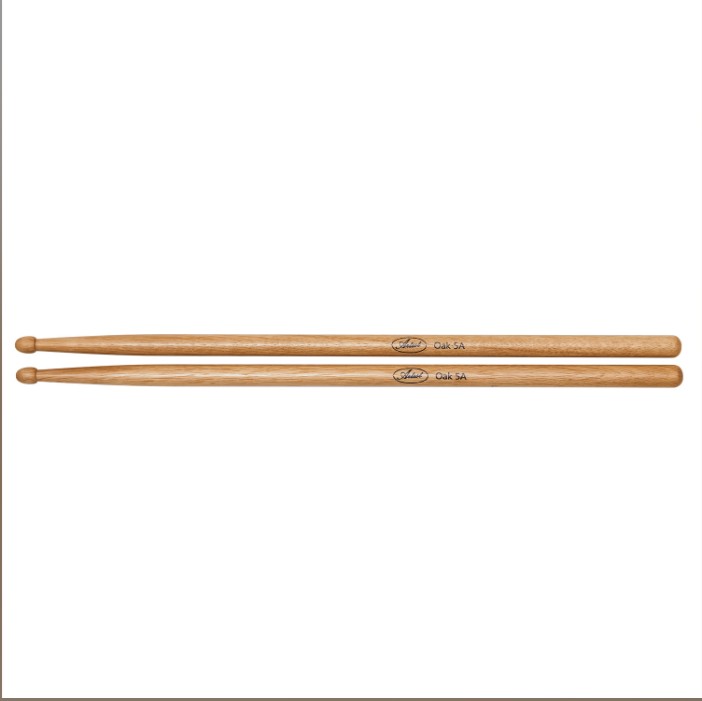 Drumsticks - Oak With Wooden Tips (Pair)