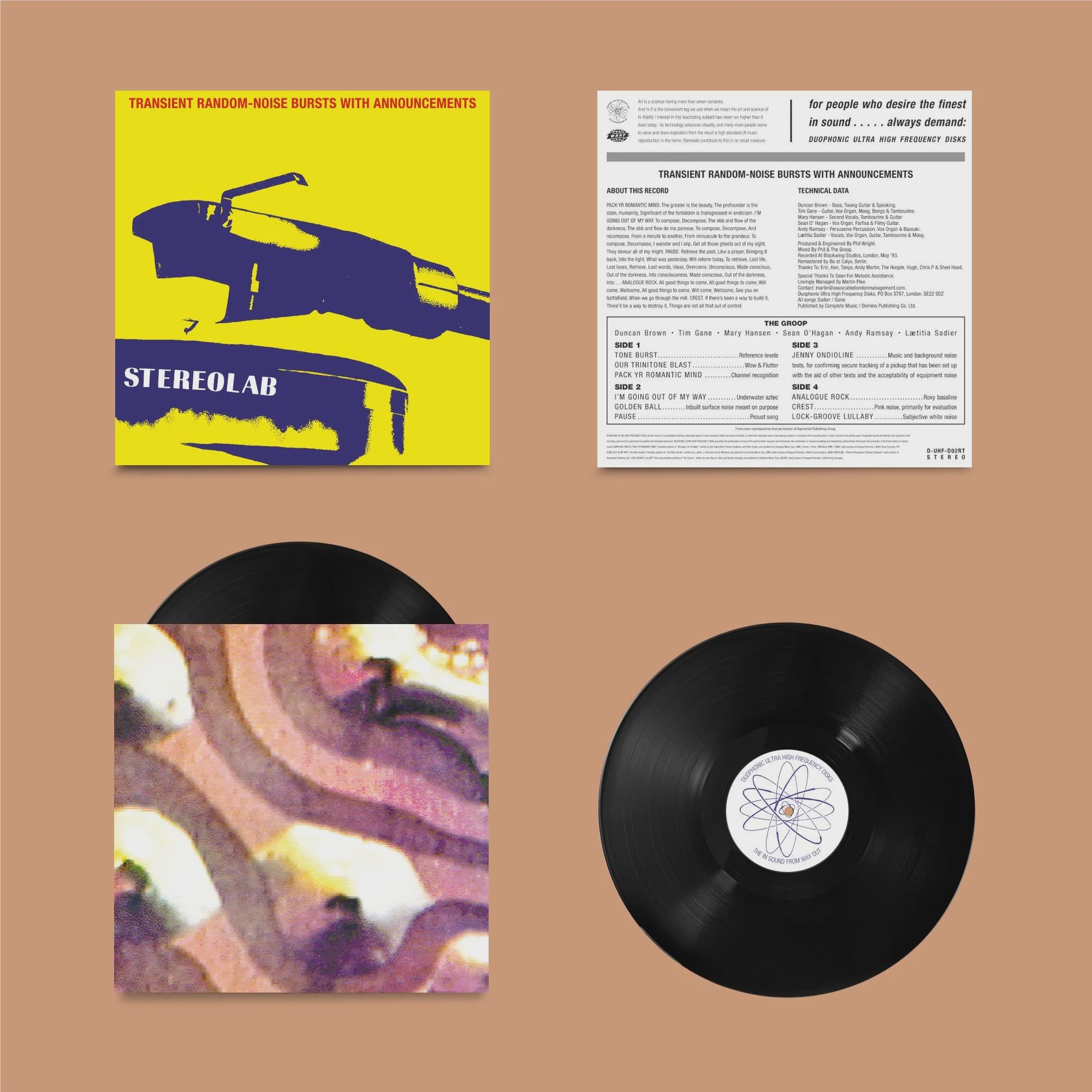 Stereolab - Transient Random-Noise Bursts With Announcements Vinyl 2LP