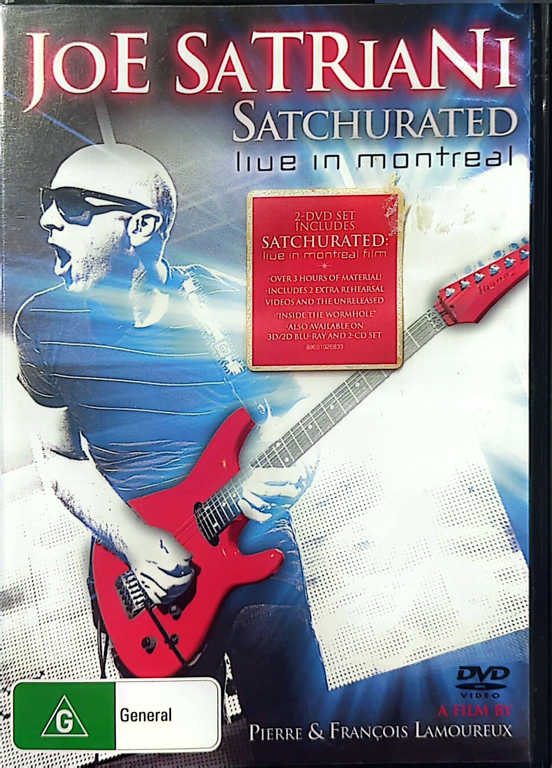 Joe Santriani - Satchurated: Live in Montreal - DVD