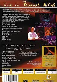 Rick Wakeman And The English Rock Ensemble – Live From Buenos Aires (Collectors Edition) DVD+CD