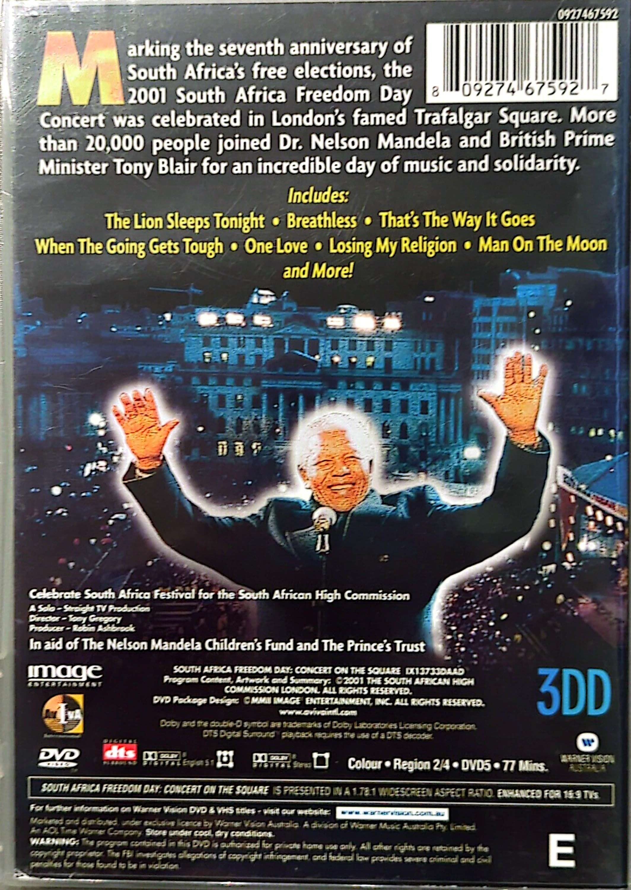 Various Artists - South Africa Freedom Day Concert DVD