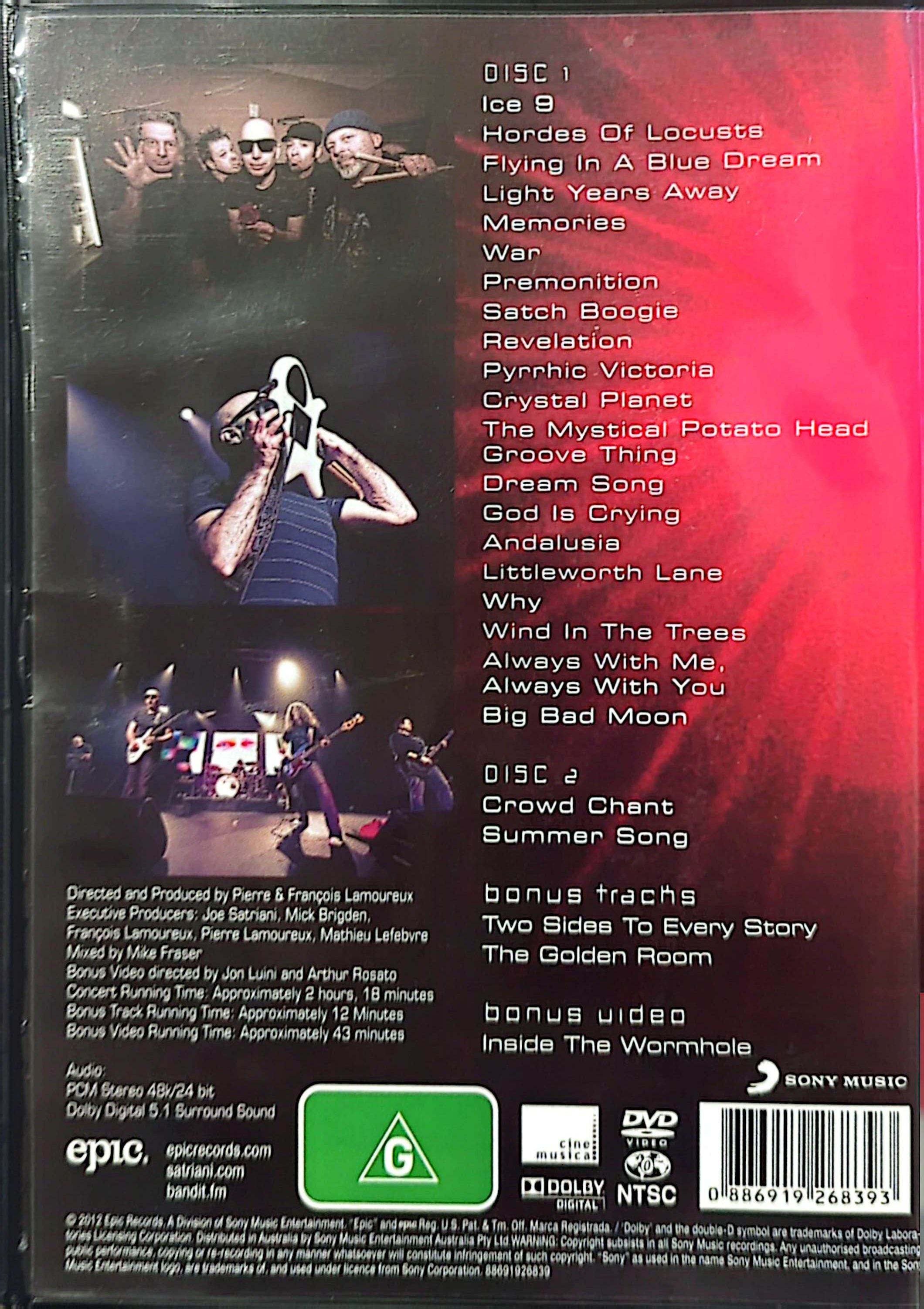 Joe Santriani - Satchurated: Live in Montreal - DVD