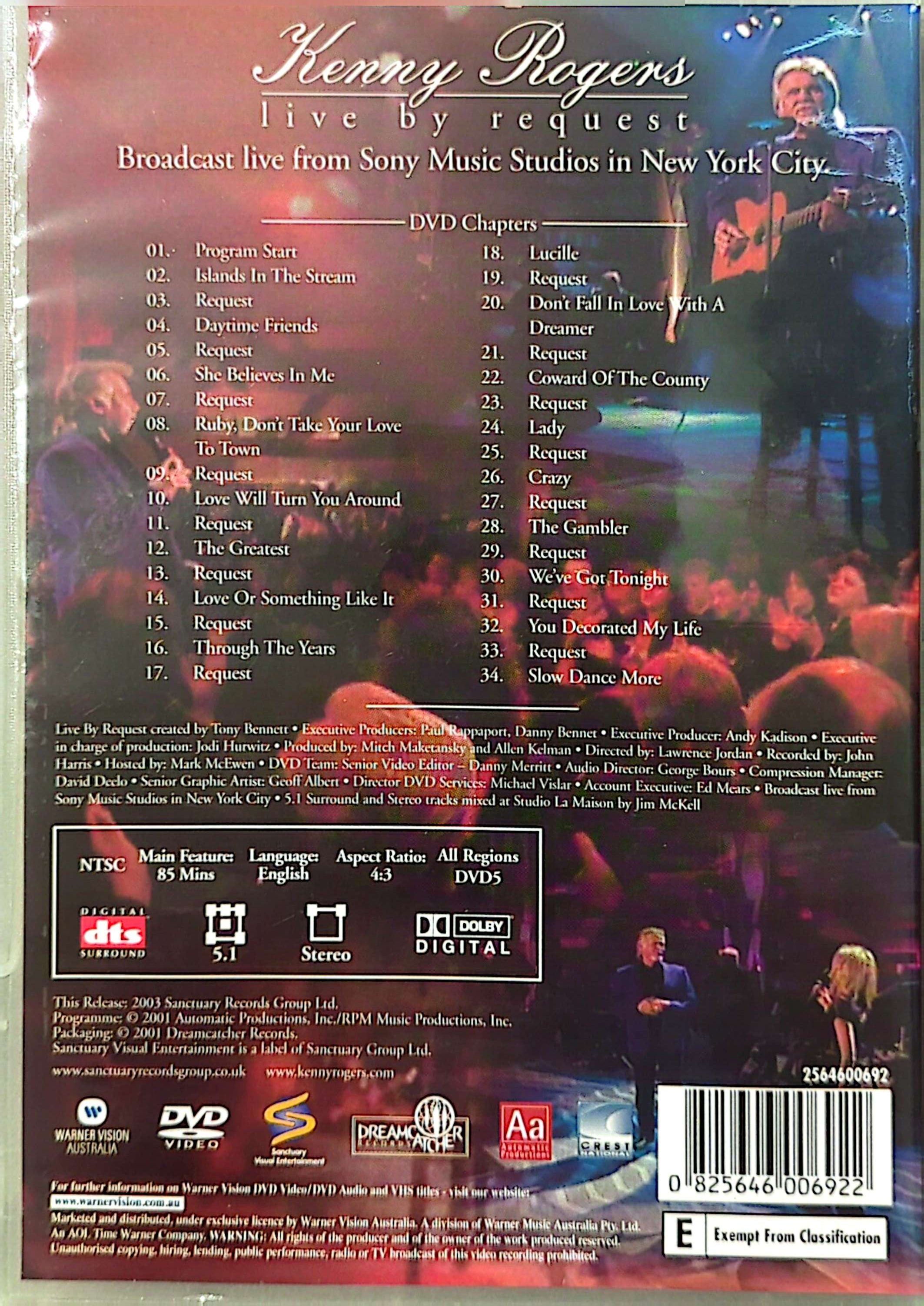 Kenny Rogers - Live by Request