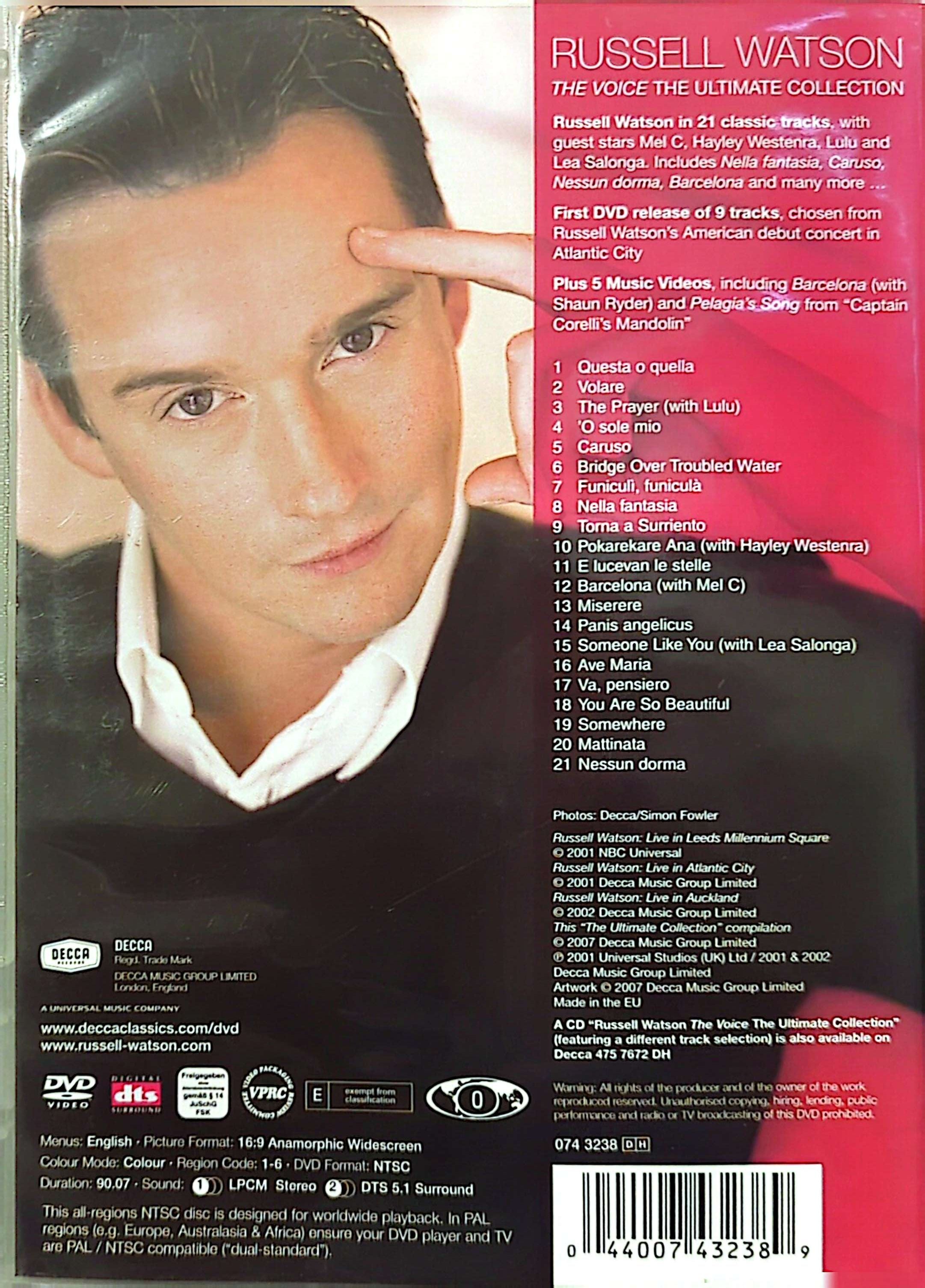 Russel Watson - The Voice: The Ultimate Collection