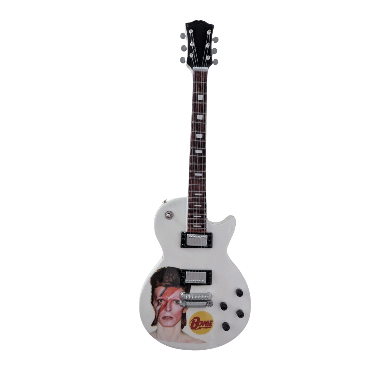 David Bowie - Miniature Guitar with Stand & Case