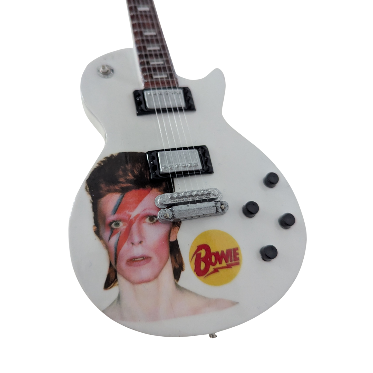 David Bowie - Miniature Guitar with Stand & Case
