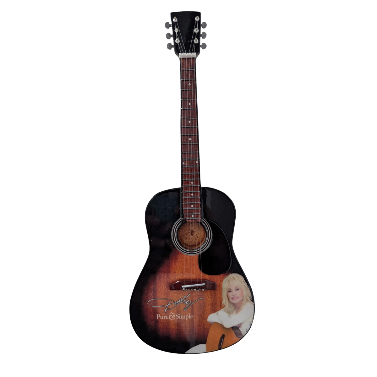 Dolly Parton - Miniature Guitar with Stand & Case