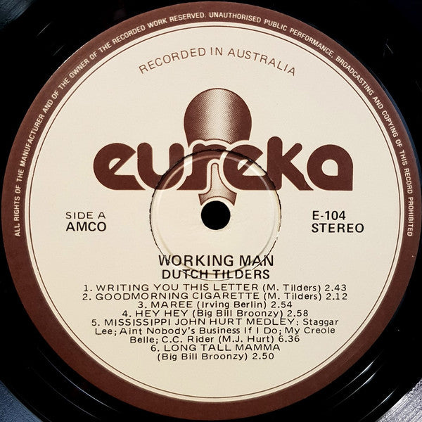 Dutch Tilders - Working Man Vinyl LP (Used)