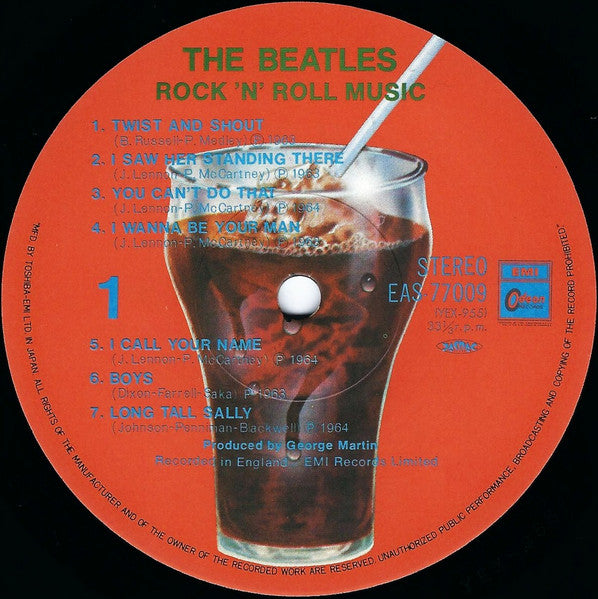 Beatles - Rock 'N' Roll Music Japanese Vinyl 2LP (Used)